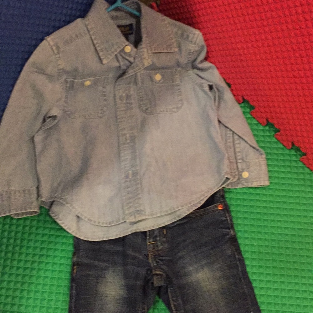 Polo Jeans and Shirt